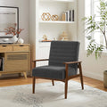 Modern Jensen Boucle Fabric Accent Chair