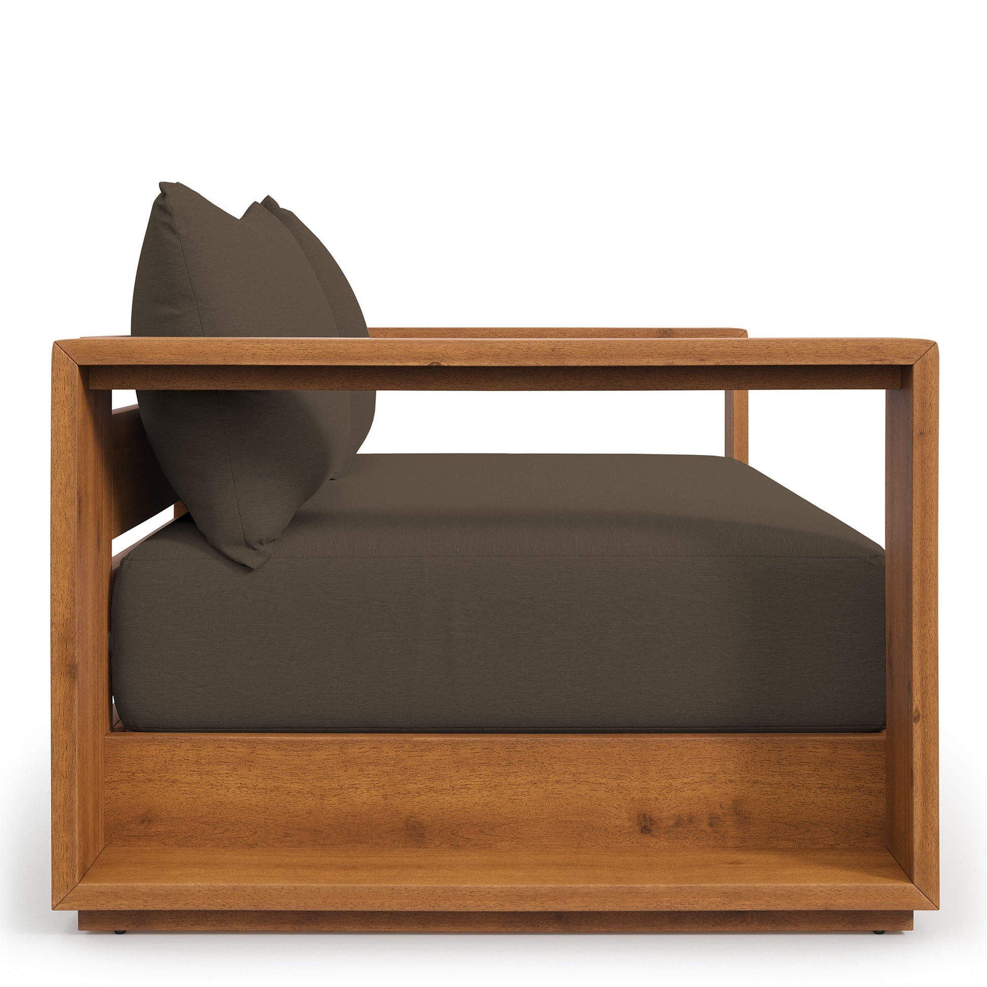 Tahoe Acacia Wood Outdoor Patio Loveseat