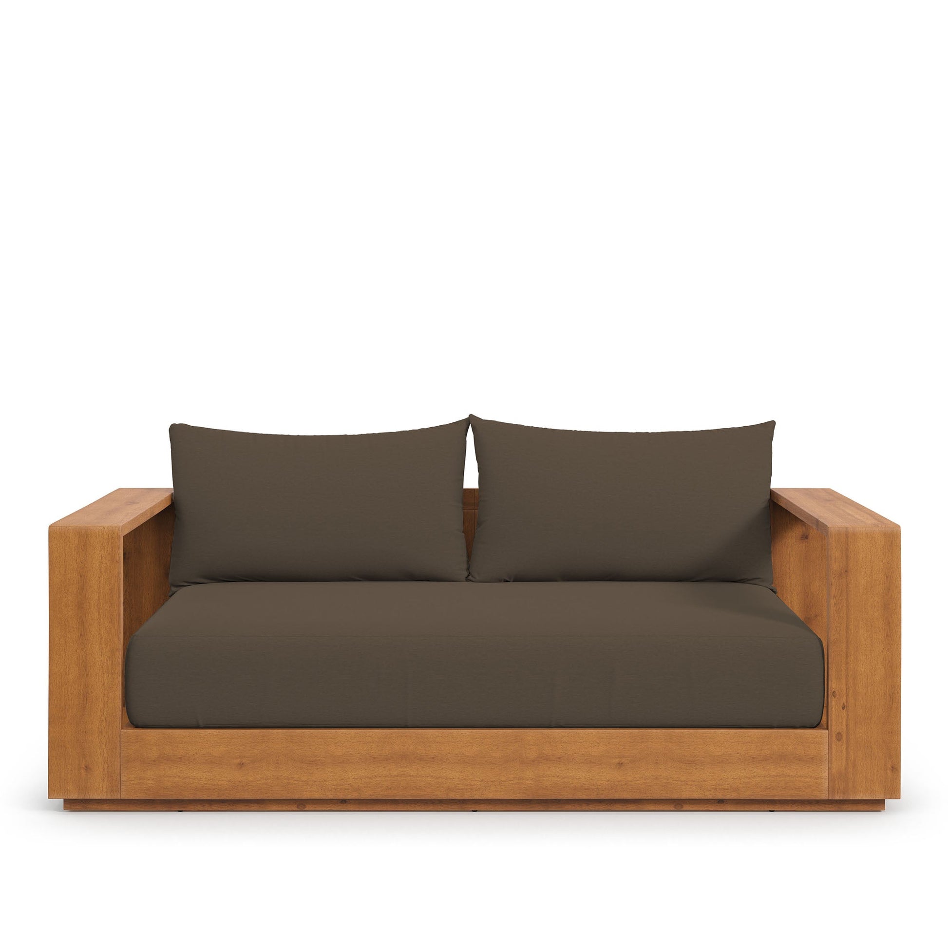 Tahoe Acacia Wood Outdoor Patio Loveseat