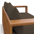 Tahoe Acacia Wood Outdoor Patio Loveseat