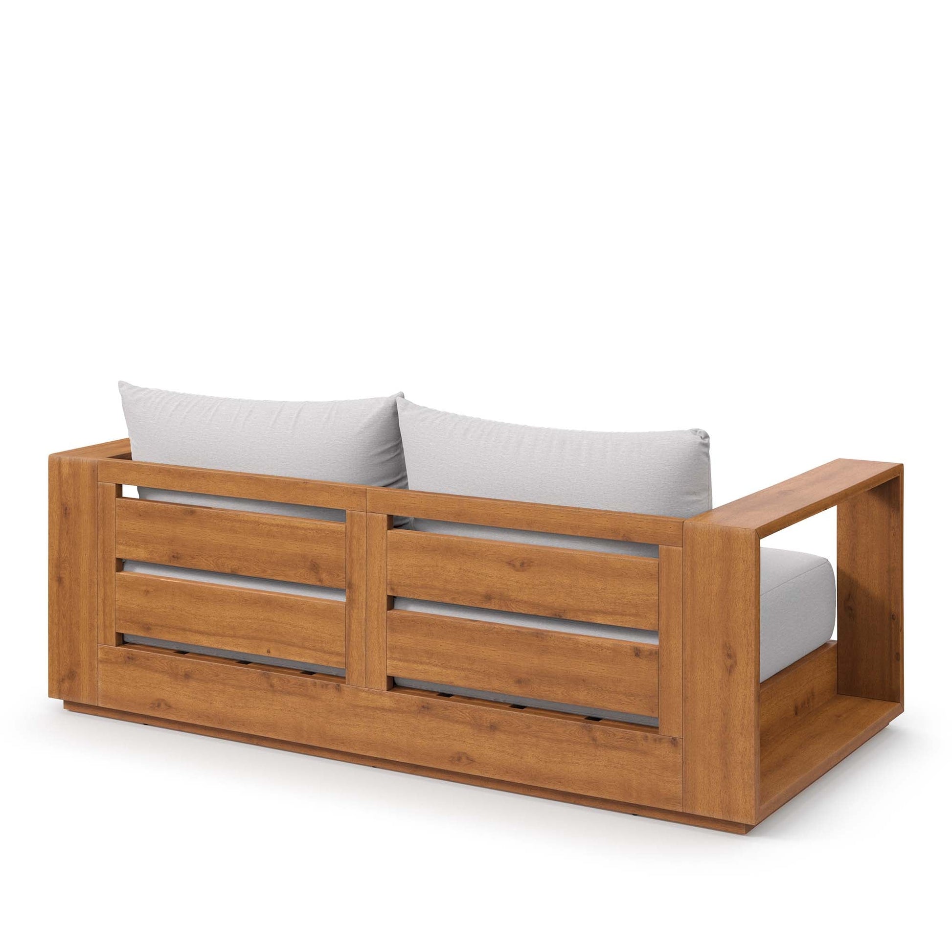 Tahoe Acacia Wood Outdoor Patio Loveseat