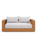 Tahoe Acacia Wood Outdoor Patio Loveseat