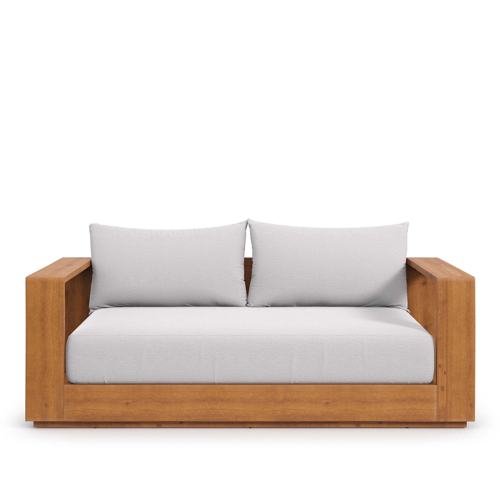 Tahoe Acacia Wood Outdoor Patio Loveseat
