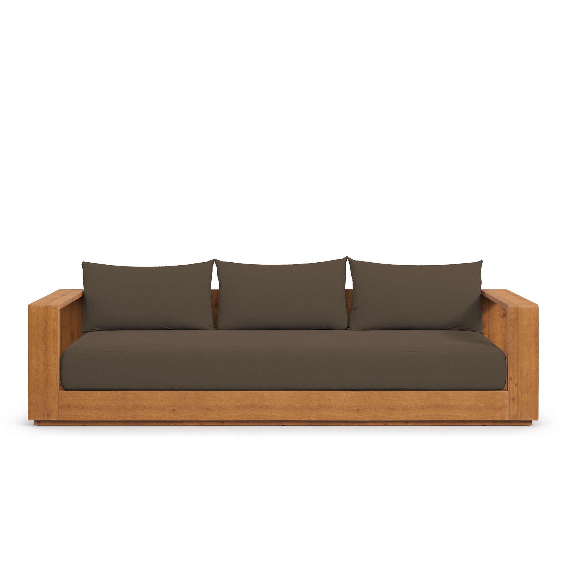 Acacia Wood Patio Sofa