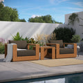 Tahoe 3 Piece Outdoor Acacia Wood Furniture