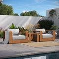 Tahoe 3 Piece Outdoor Acacia Wood Furniture