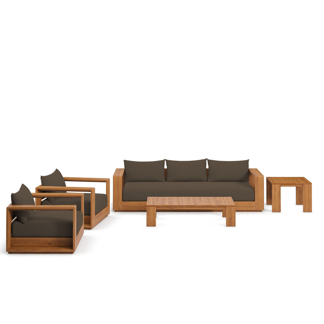 Tahoe 5-Piece Acacia Wood Furniture Set