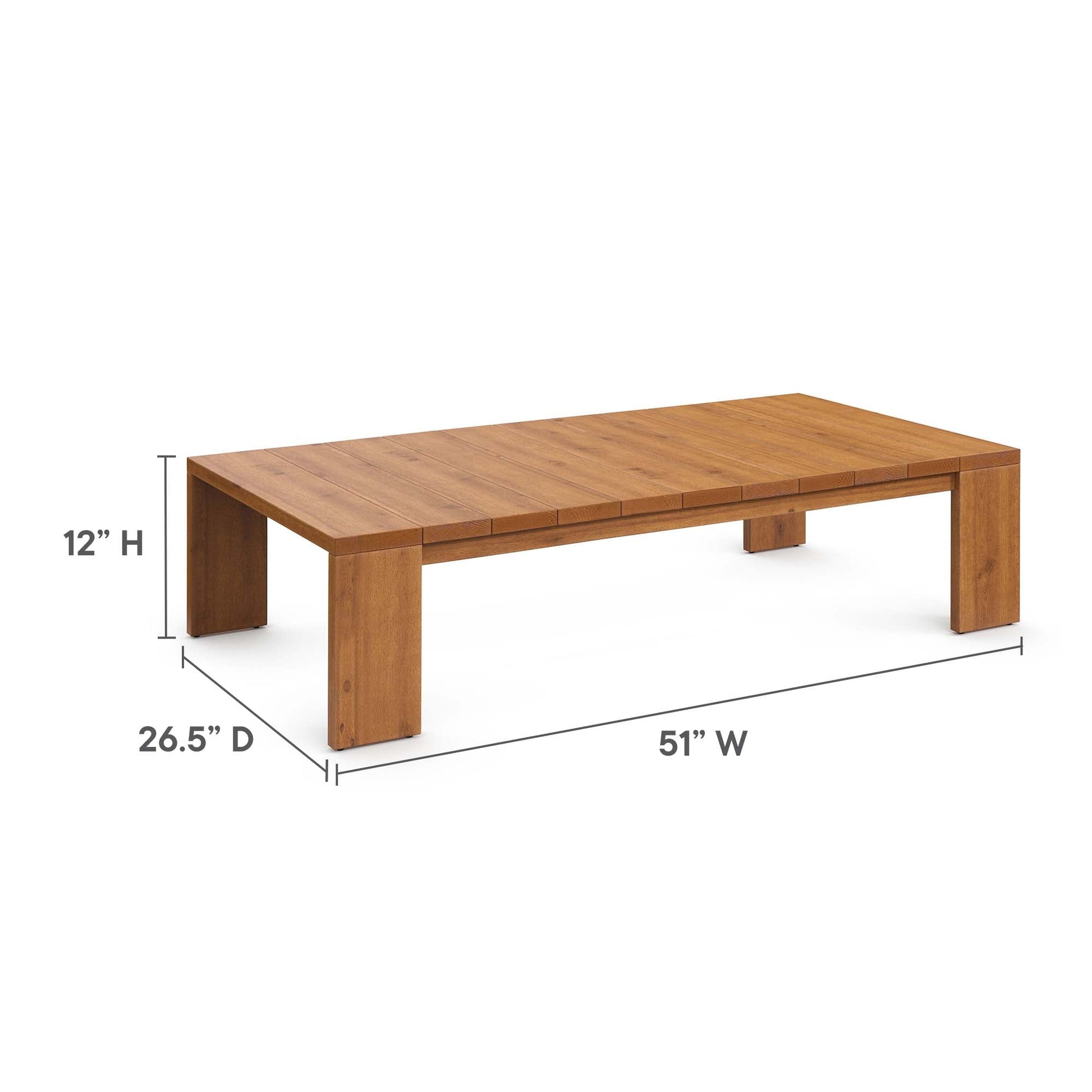 Tahoe 5-Piece Acacia Wood Furniture Set