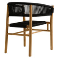 Teak Vienna Patio Dining Armchairs