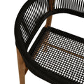 Teak Vienna Patio Dining Armchairs