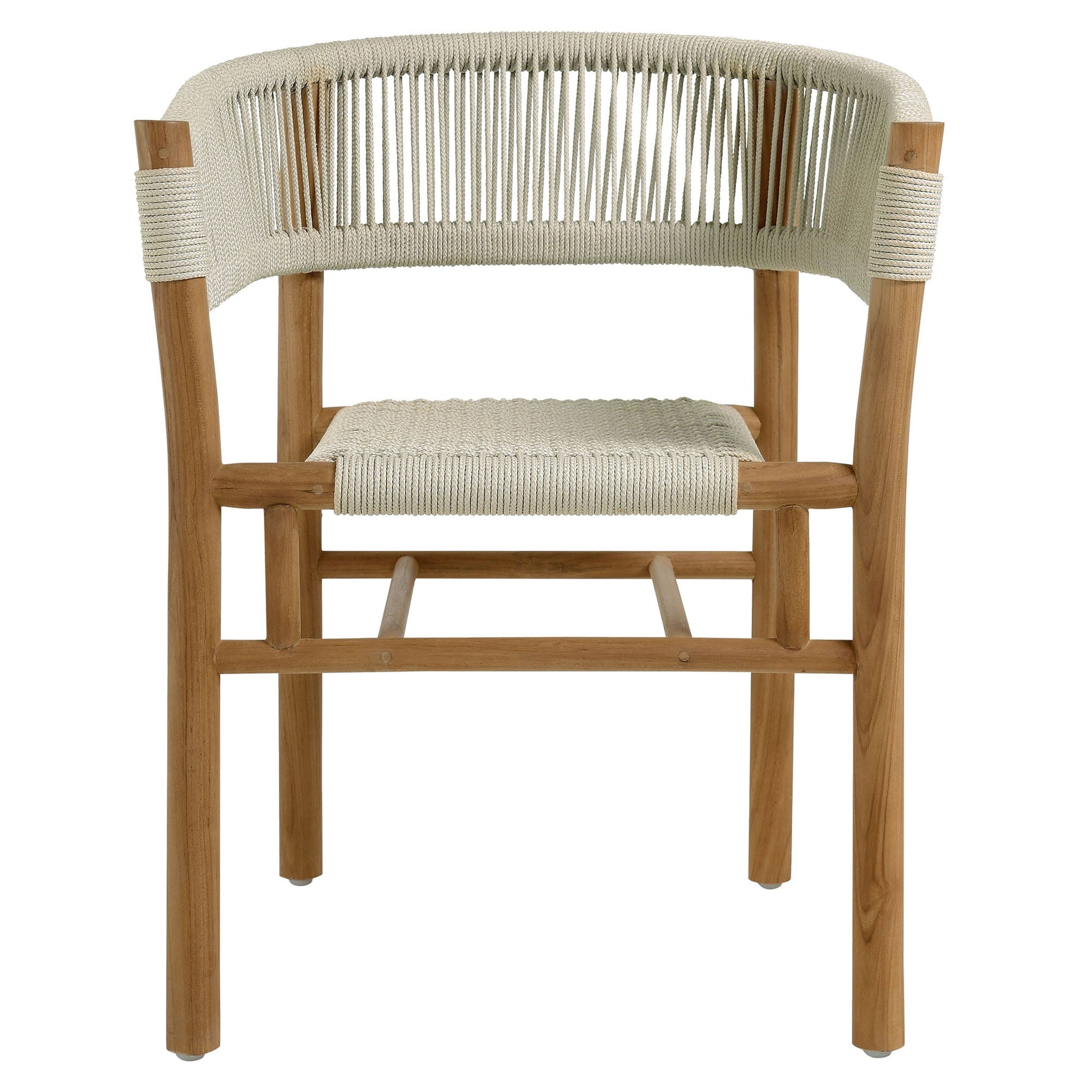 Teak Vienna Patio Dining Armchairs