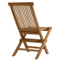 Teak Folding Patio Dining Chairs