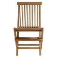 Teak Folding Patio Dining Chairs