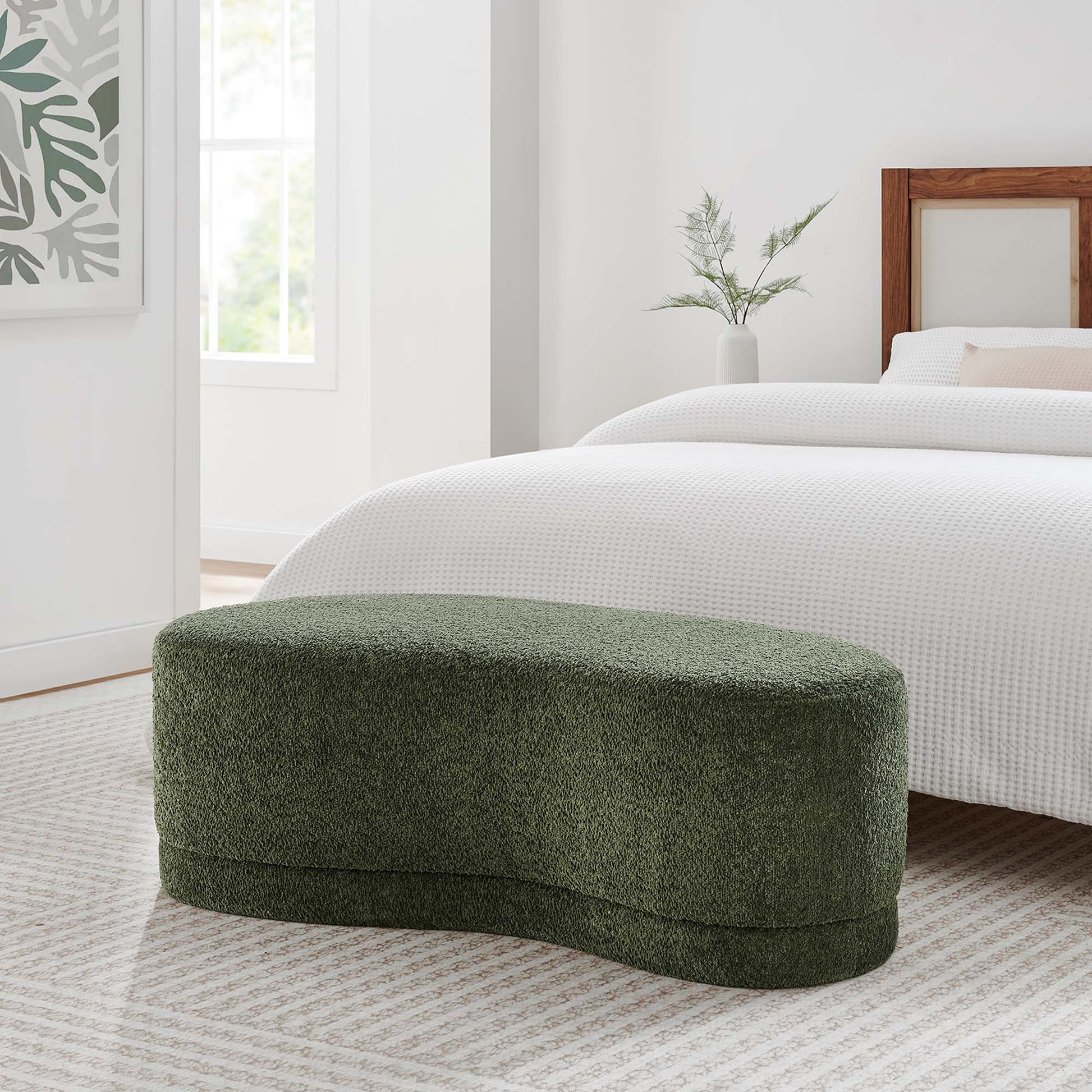 Nimbus 48" Upholstered Ottoman