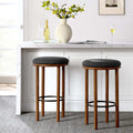 Boucle Fabric Bar Stools