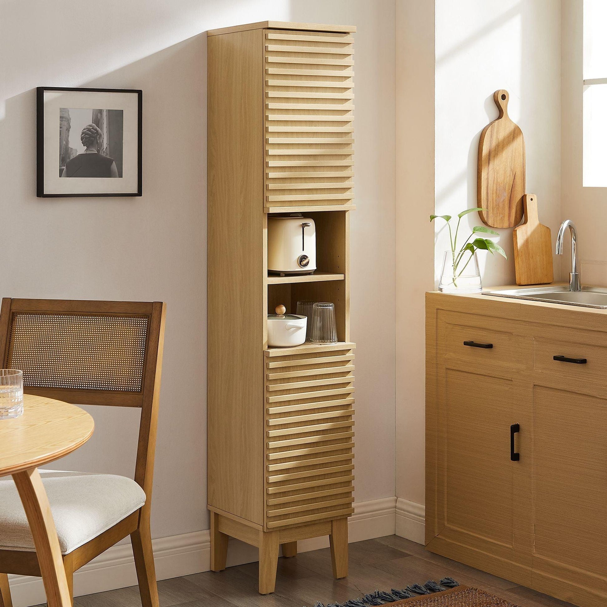 Tall Narrow Bathroom Storage Cabinet