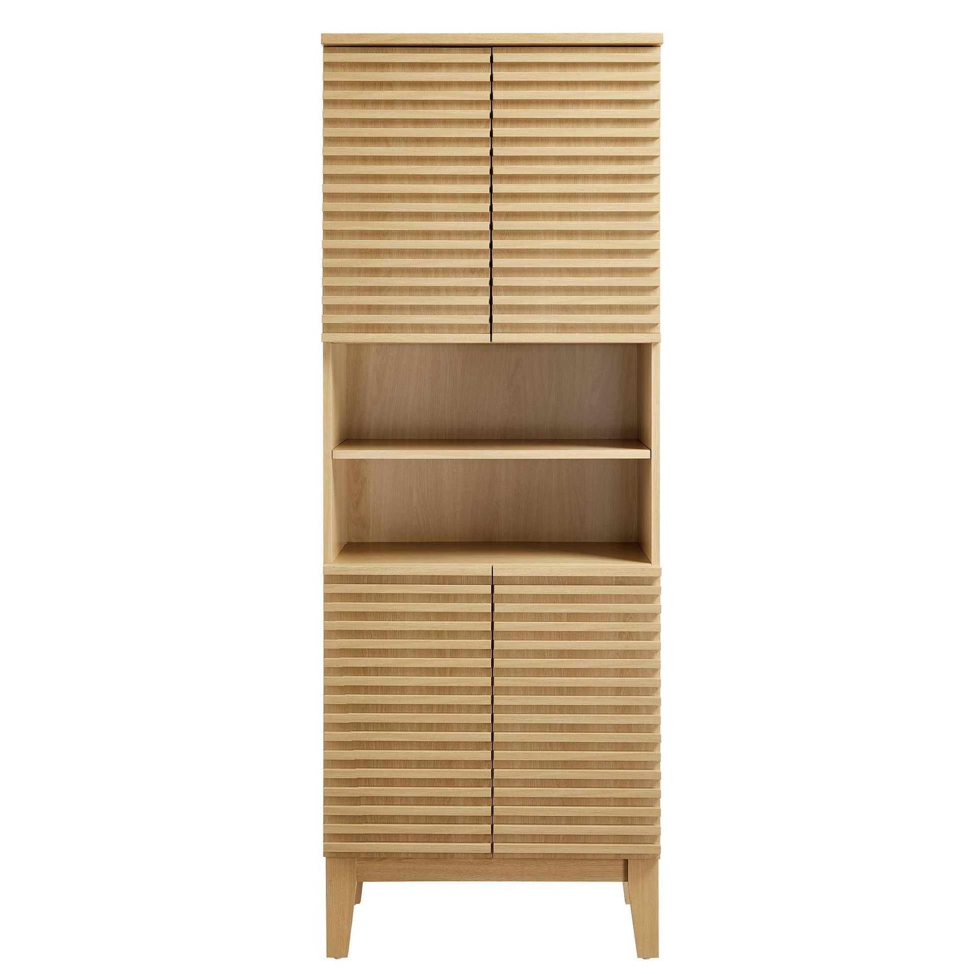 Tall Bathroom Storage Cabinet by Modway