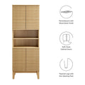 Tall Bathroom Storage Cabinet by Modway