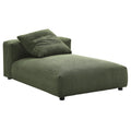 Solace Modular Corduroy Armless Chaise Lounge