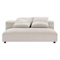 Solace Modular Fabric Armless Loveseat