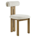 Torian Boucle Fabric Dining Chair