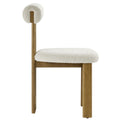 Torian Boucle Fabric Dining Chair