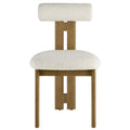 Torian Boucle Fabric Dining Chair