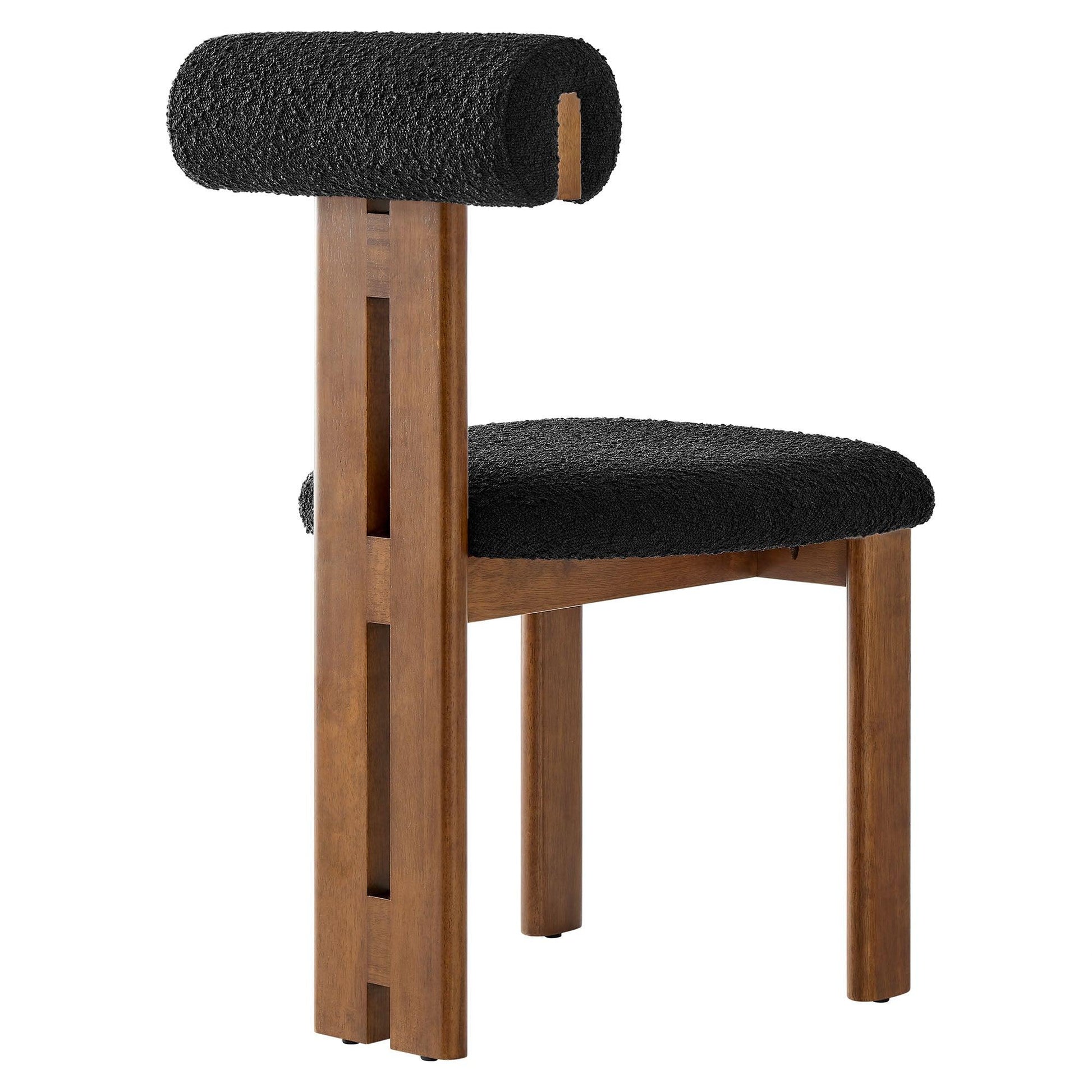 Torian Boucle Fabric Dining Chair