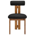 Torian Boucle Fabric Dining Chair