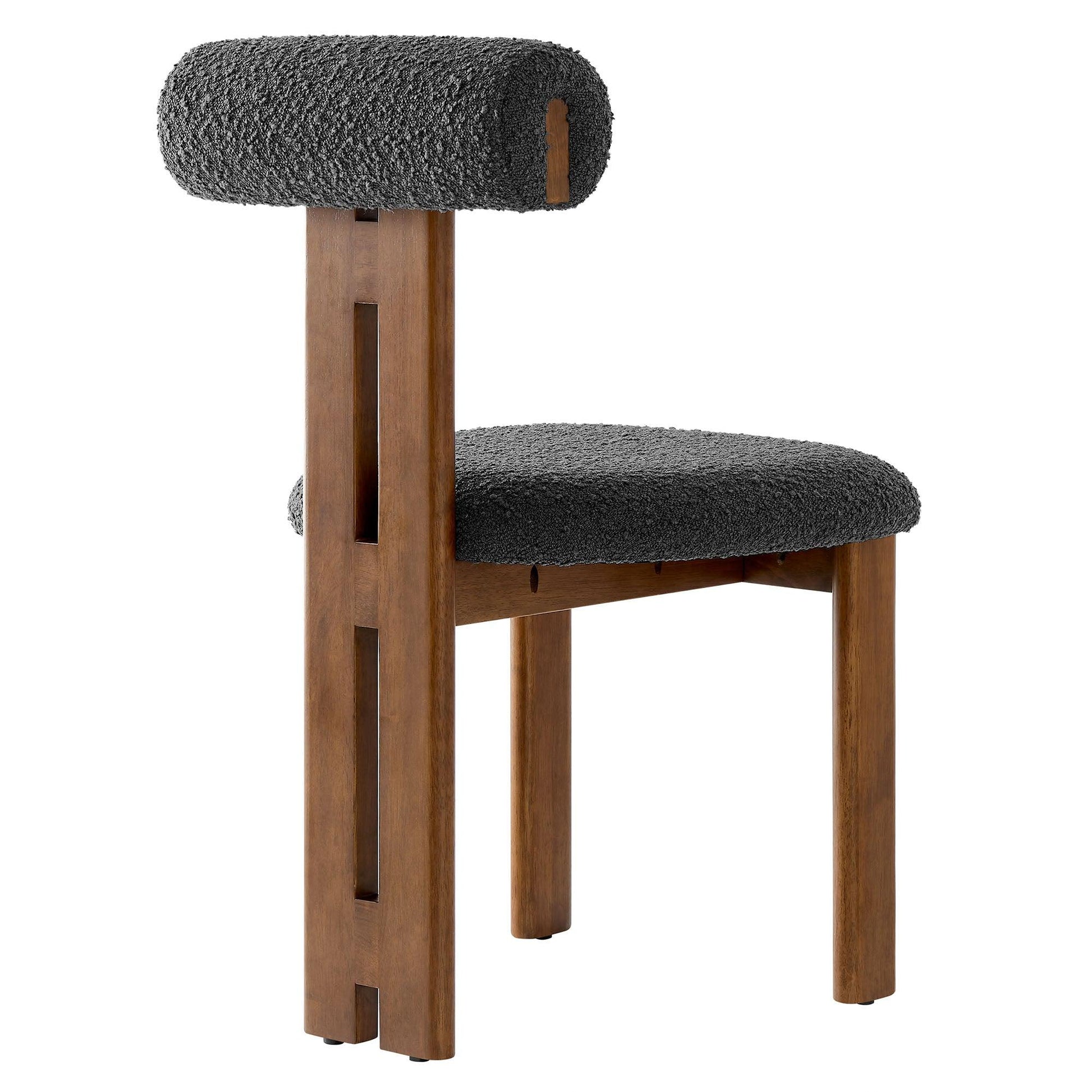 Torian Boucle Fabric Dining Chair