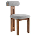 Torian Boucle Fabric Dining Chair