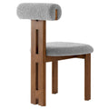 Torian Boucle Fabric Dining Chair