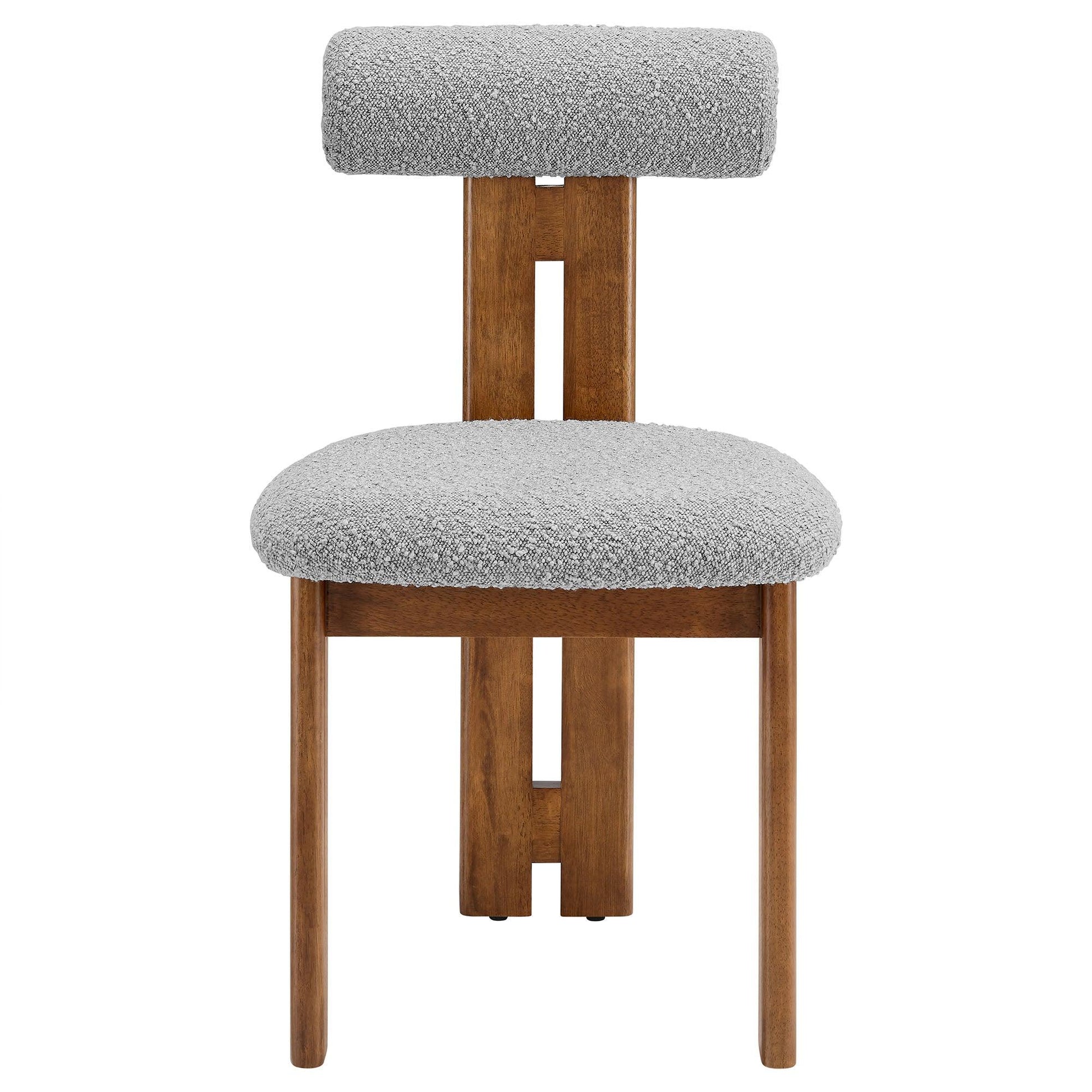 Torian Boucle Fabric Dining Chair