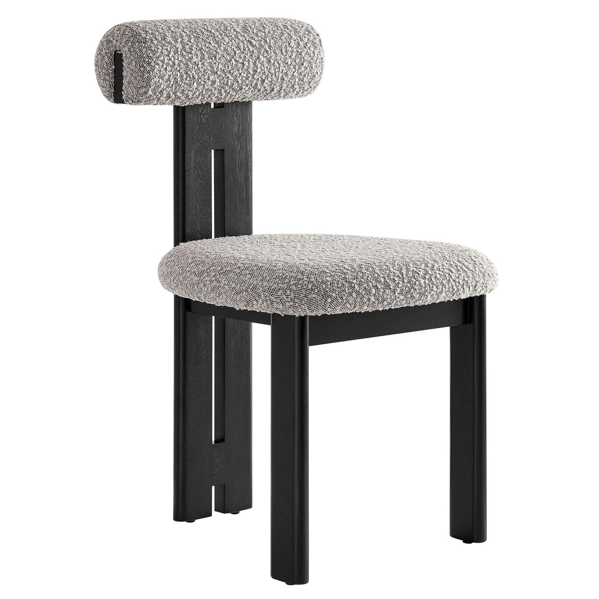 Torian Boucle Fabric Dining Chair