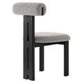 Torian Boucle Fabric Dining Chair