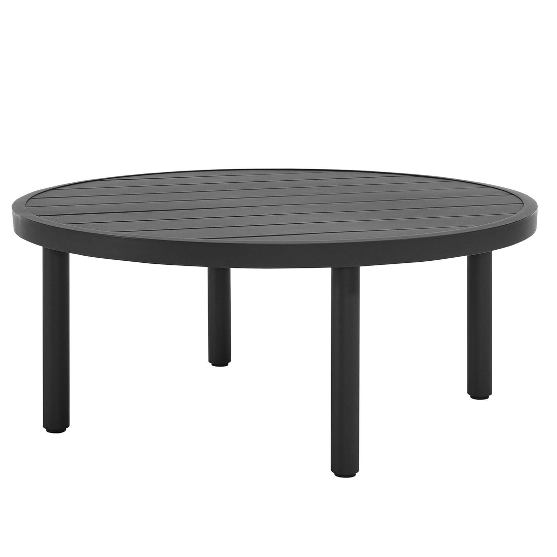 Outdoor Patio Aluminum Round Coffee Table