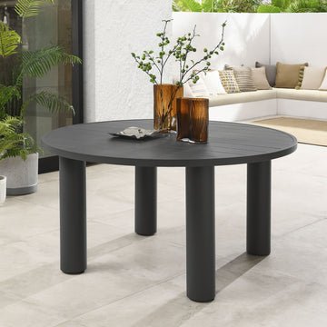 60" Round Nautica Outdoor Patio Dining Table