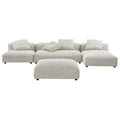 Solace Modular Corduroy Sectional Sofa