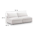 Modway Commix Down Filled Loveseat