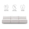 Down Filled Overstuffed Sectional Sofa