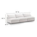 Down Filled Overstuffed Sectional Sofa