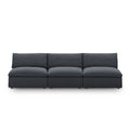 Down Filled Overstuffed Sectional Sofa