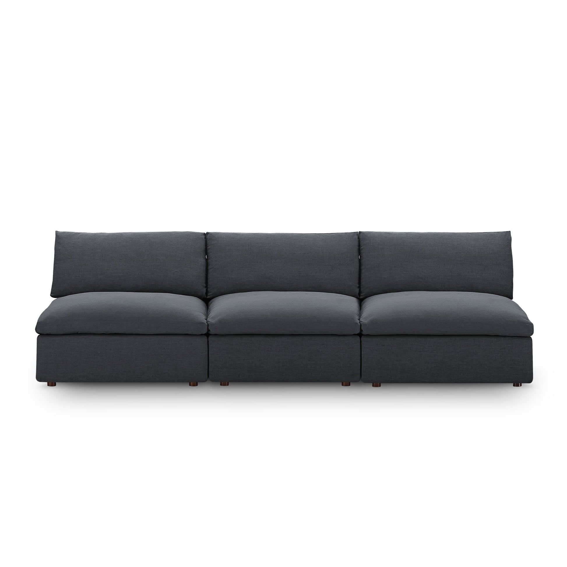 Down Filled Overstuffed Sectional Sofa