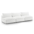 Down Filled Overstuffed Sectional Sofa