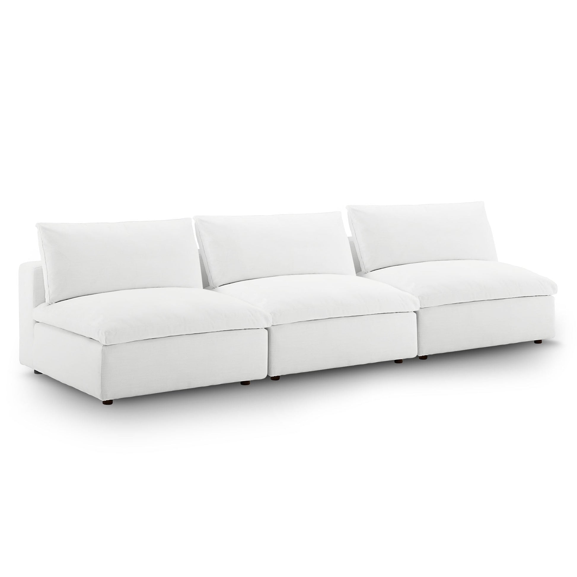 Down Filled Overstuffed Sectional Sofa