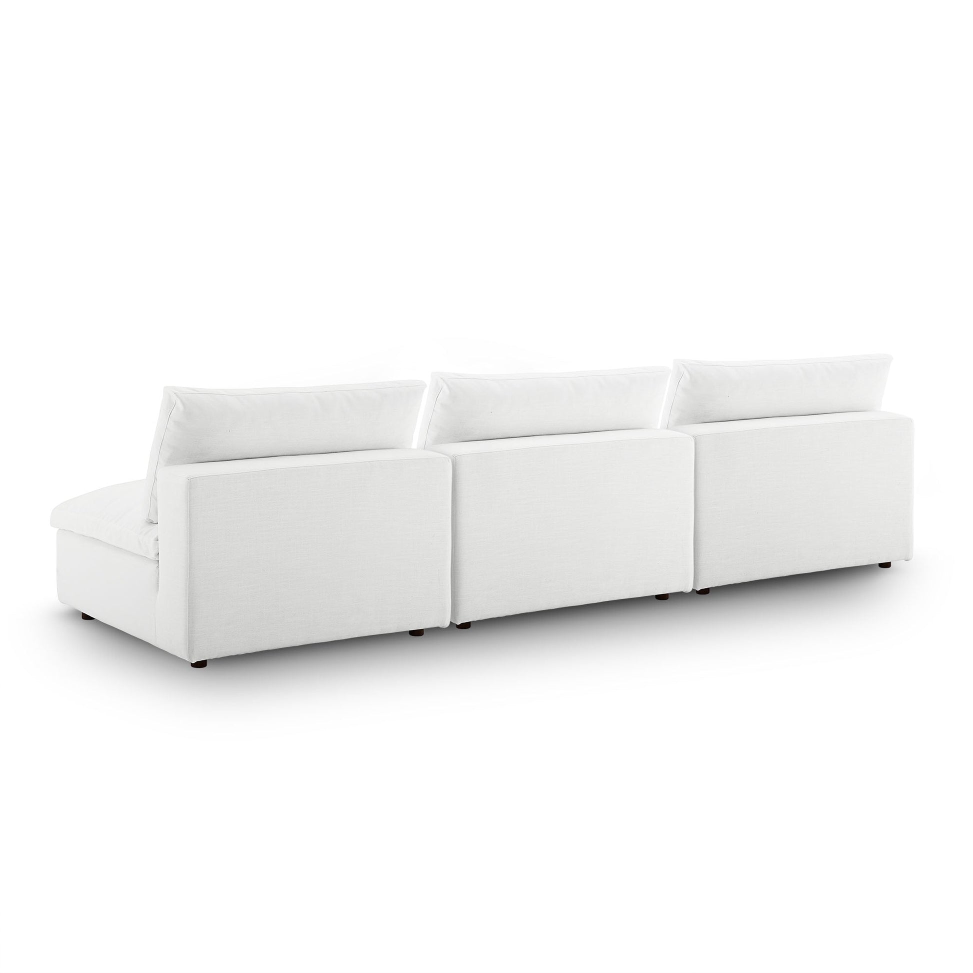 Down Filled Overstuffed Sectional Sofa