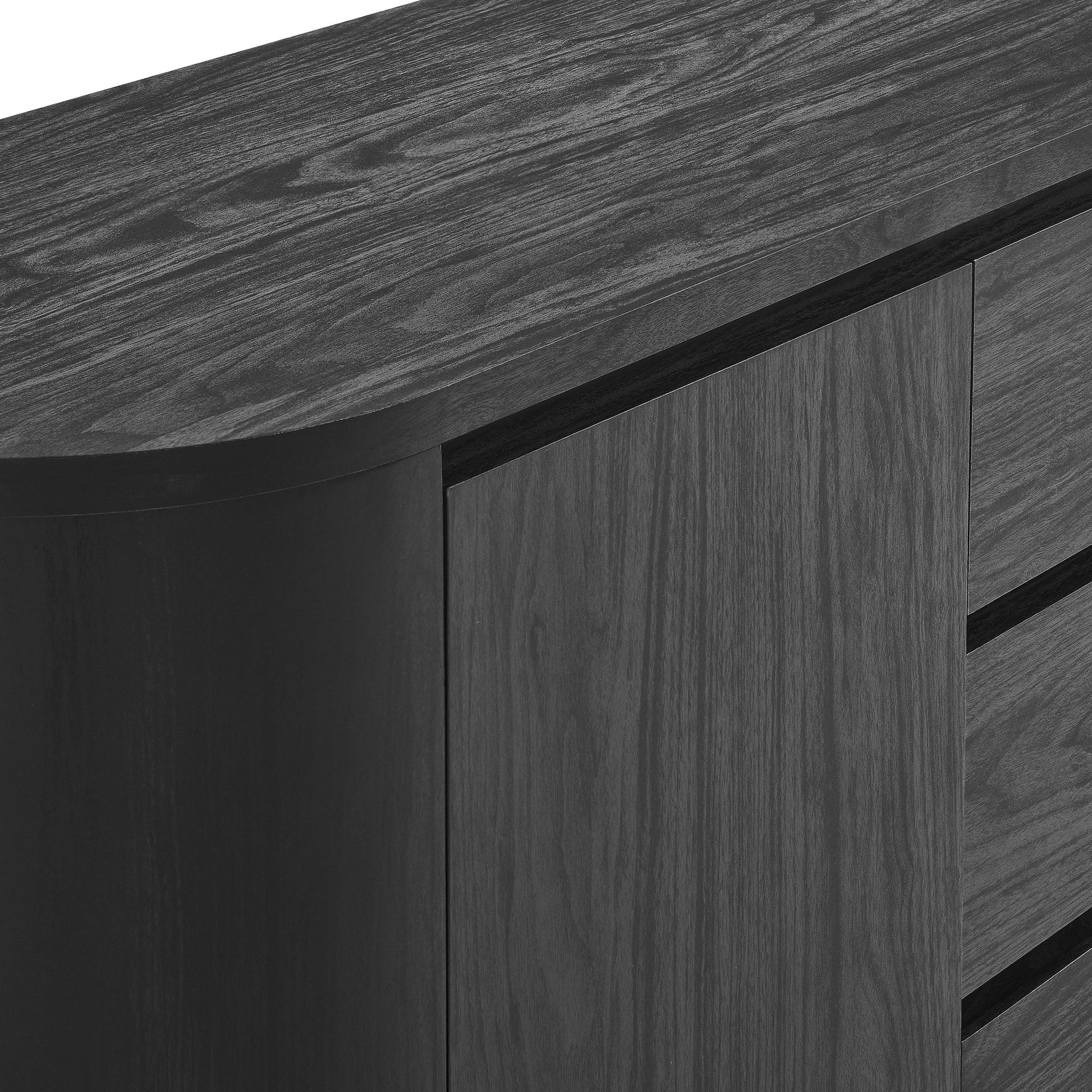 Modern 71" Sideboard Storage Cabinet