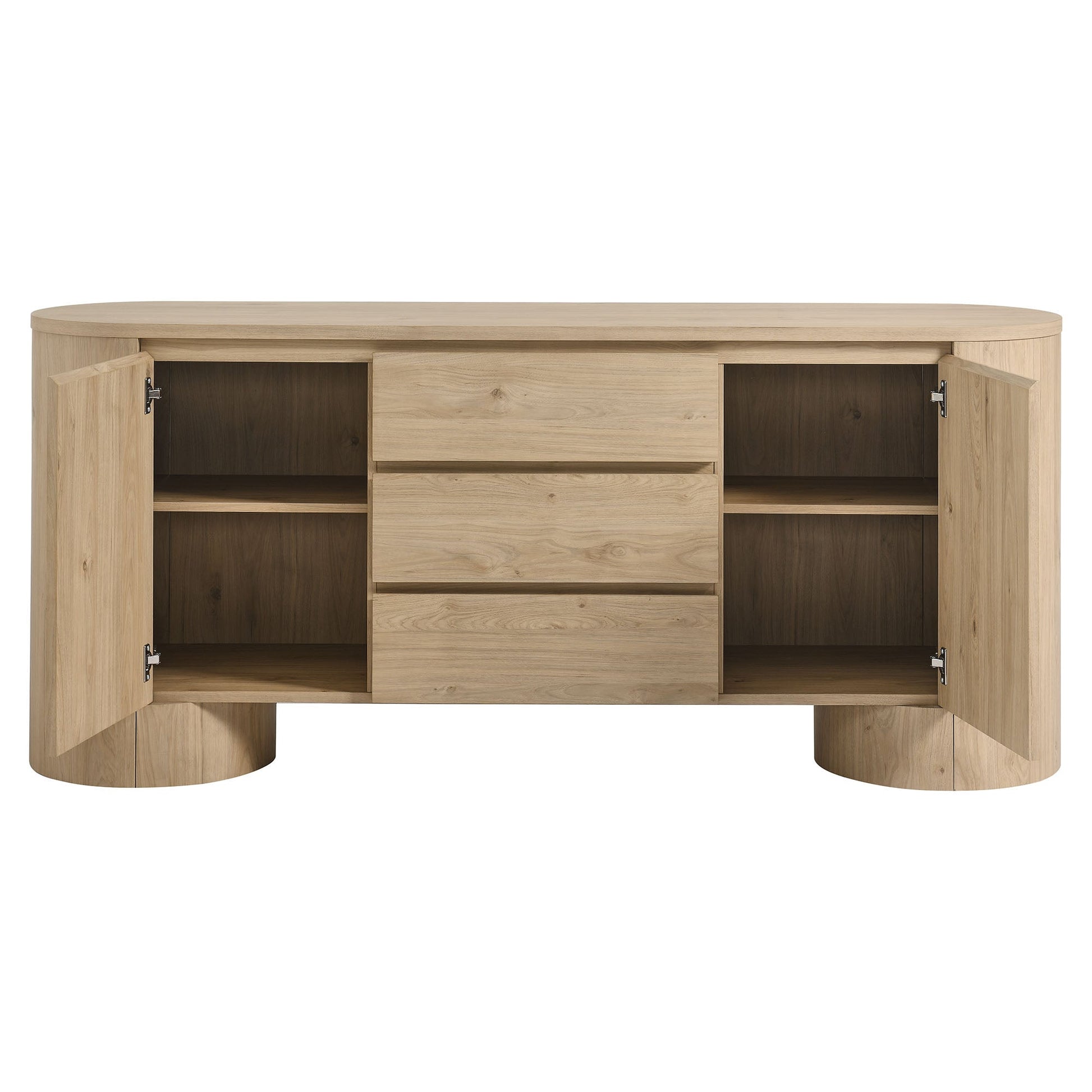 Modern 71" Sideboard Storage Cabinet