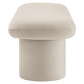 Orla Upholstered Bench Cream