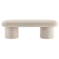 Orla Upholstered Bench Cream